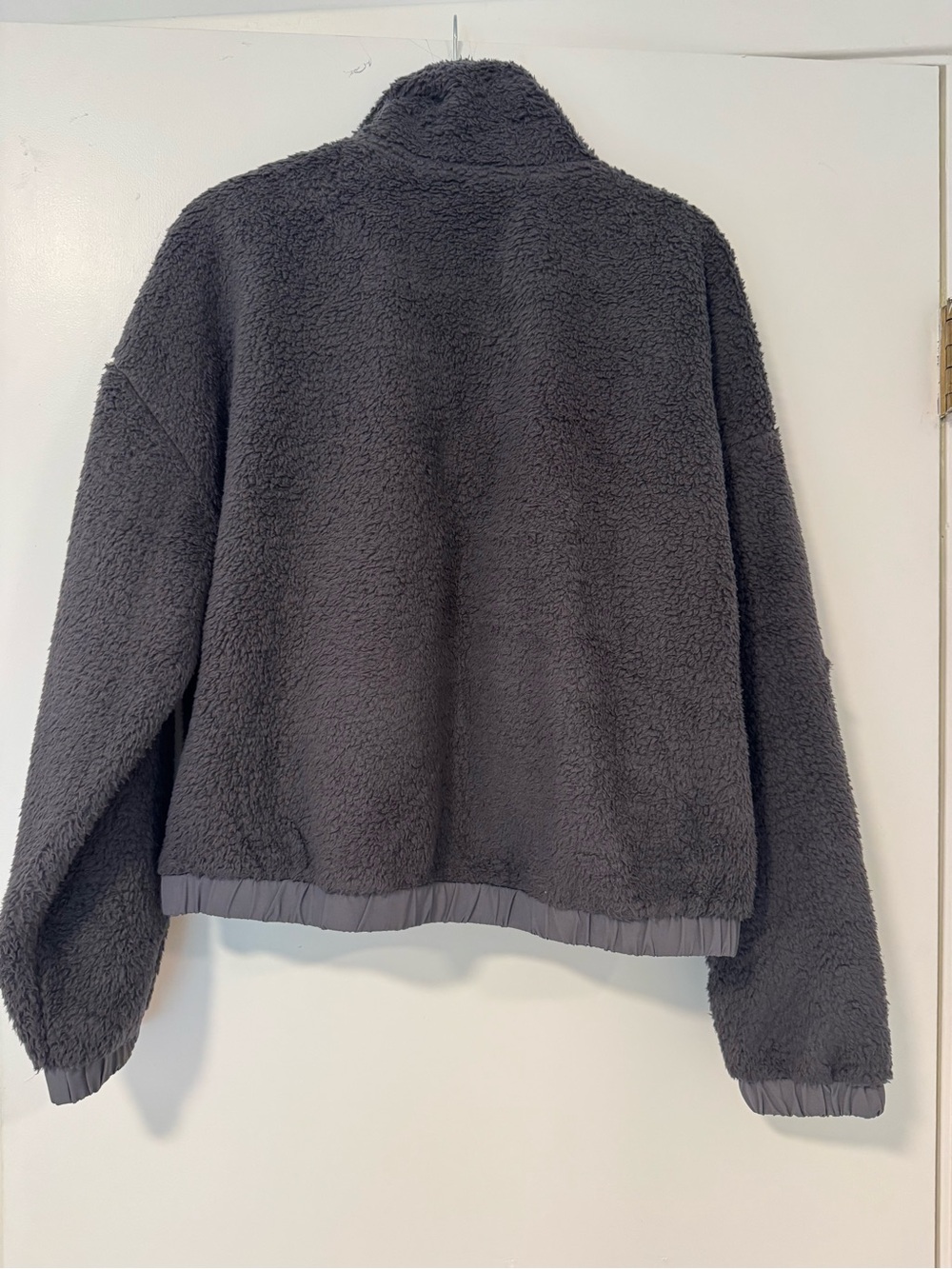Vuori Charcoal Sherpa Zip-Up Jacket - Picture 7 of 7